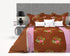 COCO KING 100% COTTON 160 TC KINGSIZE BEDSHEET WITH 2 PILLOW COVERS-6B